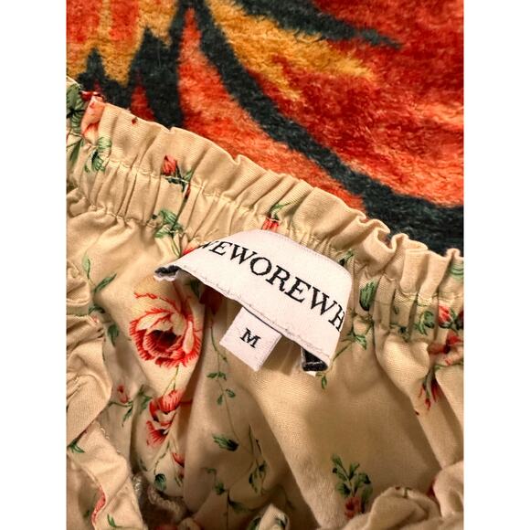 WeWoreWhat Floral Off The Shoulder Dress Size Medium - Picture 7 of 8